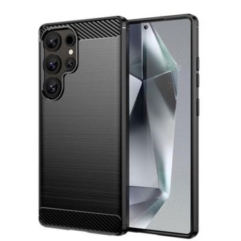 Funda para móvil DLH DY-PS5413 Cover silicona negra para Samsung Galaxy S25 Ultra