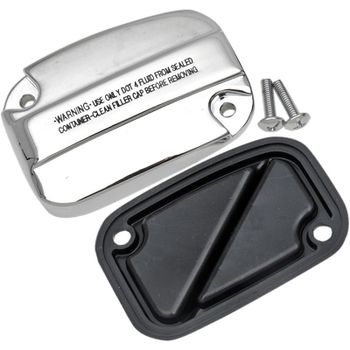 Tapón depósito cilindro maestro Harley-Davidson Touring '14-'16 kit delantero completo cromado