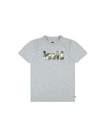 camiseta levis camo poster logo gray heather nino