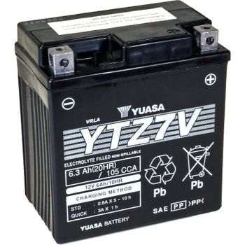 Batería Yuasa YTZ7V 12V-6.3Ah