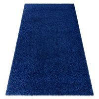 alfombra soffi shaggy 5cm azul oscuro 120x170 cm