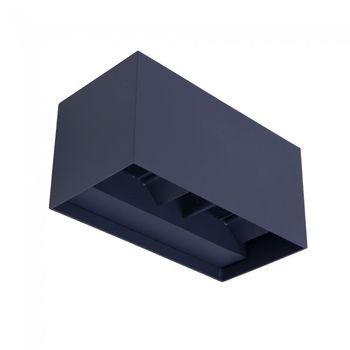 Aplique led de exterior leva ii antracita (4x5w)