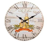 reloj de pared de madera