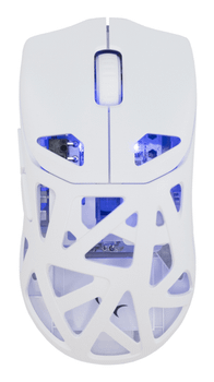 White Shark DAGONET rat n Juego Ambidextro Bluetooth ptico 12000 DPI