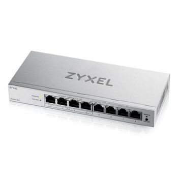Conmutador Zyxel GS1200-8HPV3 L2 8 Puertos Gigabit PoE+