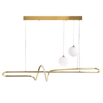Lámpara Colgante Lhj039-cp Gold, Brush Gold
