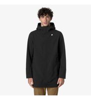 k-way para hombre k7126uw chaqueta marlyn bonded negro m casual nylon