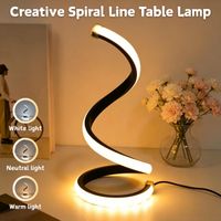 lampara de mesa de estilo creativo control por botones ajuste de temperatura de 3 colores brillo ajustable decoracion para dormitorio