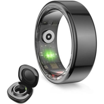 Ksix Saturn Anillo Inteligente Talla XL 21,4mm 15mAh Negro