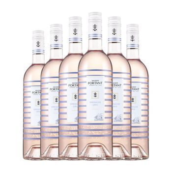 Les Vins Skalli Vino Rosado Fortant Mariniere Vin Joven 75 Cl 12.5% Vol. (pack De 6 Unidades)
