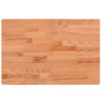 encimera de bano madera maciza de haya 80x40x4 cm