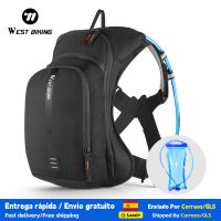 mochila de ciclismo west biking de 10l con bolsa de hidratacion de 2l transpirable ergonomica y ligera para ciclismo y senderismo al aire libre