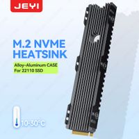 jeyi 22110 ssd disipador de calor m2 nvme radiador aleacion de aluminio ps5 m2 pcie sata ssd radiador eficiente con almohadilla termica de silicona