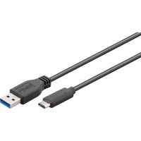 goobay cable usb-c a usb-a 30 machomacho 05m negro