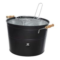 barbacoa cubo con parrilla de 32cm - neoferr