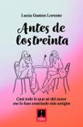 antes de los treinta