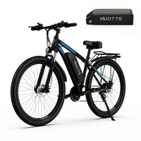 bicicleta electrica duotts c29 de doble bateria para desplazamientos urbanos