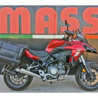 silenciador de escape benelli trk 502 e5 mass cafe racer