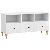 mueble de tv 102 x 345 x 50 cm alto brillo vidaxl