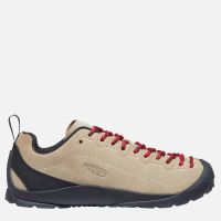keen womens jasper suede trainers - silver mink - uk 8