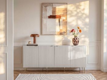 Aparador madera beige