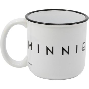 Taza Minnie Mouse Mickey Mouse Disney Cerámica 400 Ml