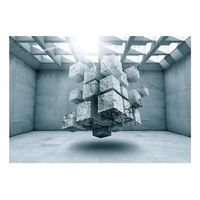 papel pintado 3d - trapped in space 150x105 cm