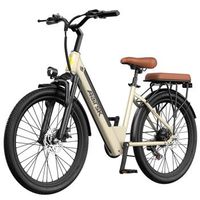 bicicleta electrica urbana aairsk s600 26 amarilla
