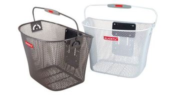 Cesta frontal klick fix narrow mesh white