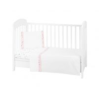 juego de cama 3 piezas estilo ue 60120 bear with me rosa
