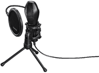 microfono - hama mic-usb stream para pc y portatil usb iincluye proteccion pop negro