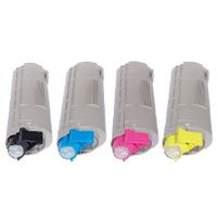 compatible multipack oki c841 printer toner cartridges 4 pack -44844508