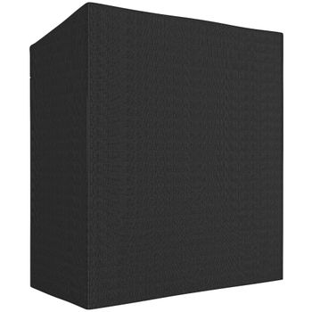 Leñero 140x70x154 cm negro