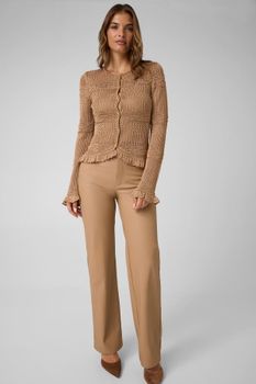 Pantalones De Cuero Sintética Marciano