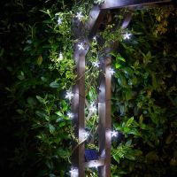 solar powered 25 star fairy lights