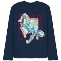 marvel camiseta manga larga spectacular amazing ultimate para mujer