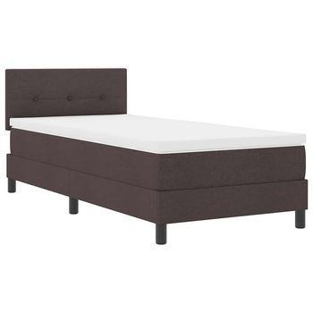 Cama Tapizada 203x83x88 Cm  - Marrón