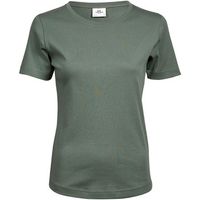 tee jays camiseta interlock para mujer