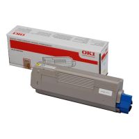 cartucho de toner amarillo oki c610 original 6000 paginas