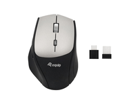 mouse equip wireless 245115 usb-c  usb-a 6 botones 240 dpi