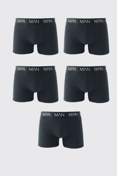 Pack De 5 Calzoncillos Man, Negro