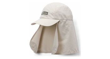 Gorra de cuello columbia skien valley beige unisex