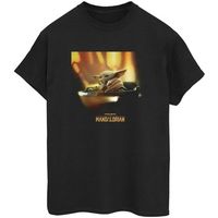 disney camiseta manga larga the mandalorian para mujer