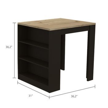 Mesa De Comedor Tanna, Con Estantes