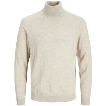 Jack & Jones Jersey 12216829 MERINO KNIT ROLL-WINTER TWIG para hombre