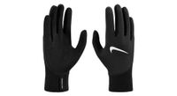 guantes termicos nike therma fit pacer sphere negro  hombre