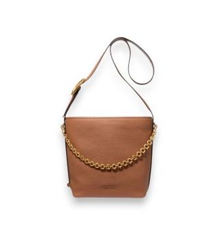 Michael Kors para mujer. 30T6AUEM5L Bolso Nolita marrón (OSFA), Casual, Piel