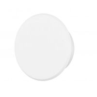 aplique pared interior led  acero blanco 8x8x21 cm