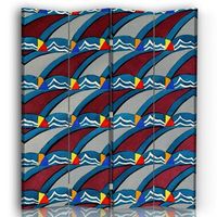legendarte - biombo kunstgewerbliche schmuckformen fur die flache pl 41 - christian stoll - separador de ambientes para interiores cm 145x170 4