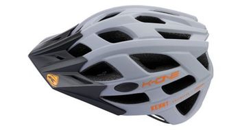 Casco kenny k one azul gris   naranja 2021